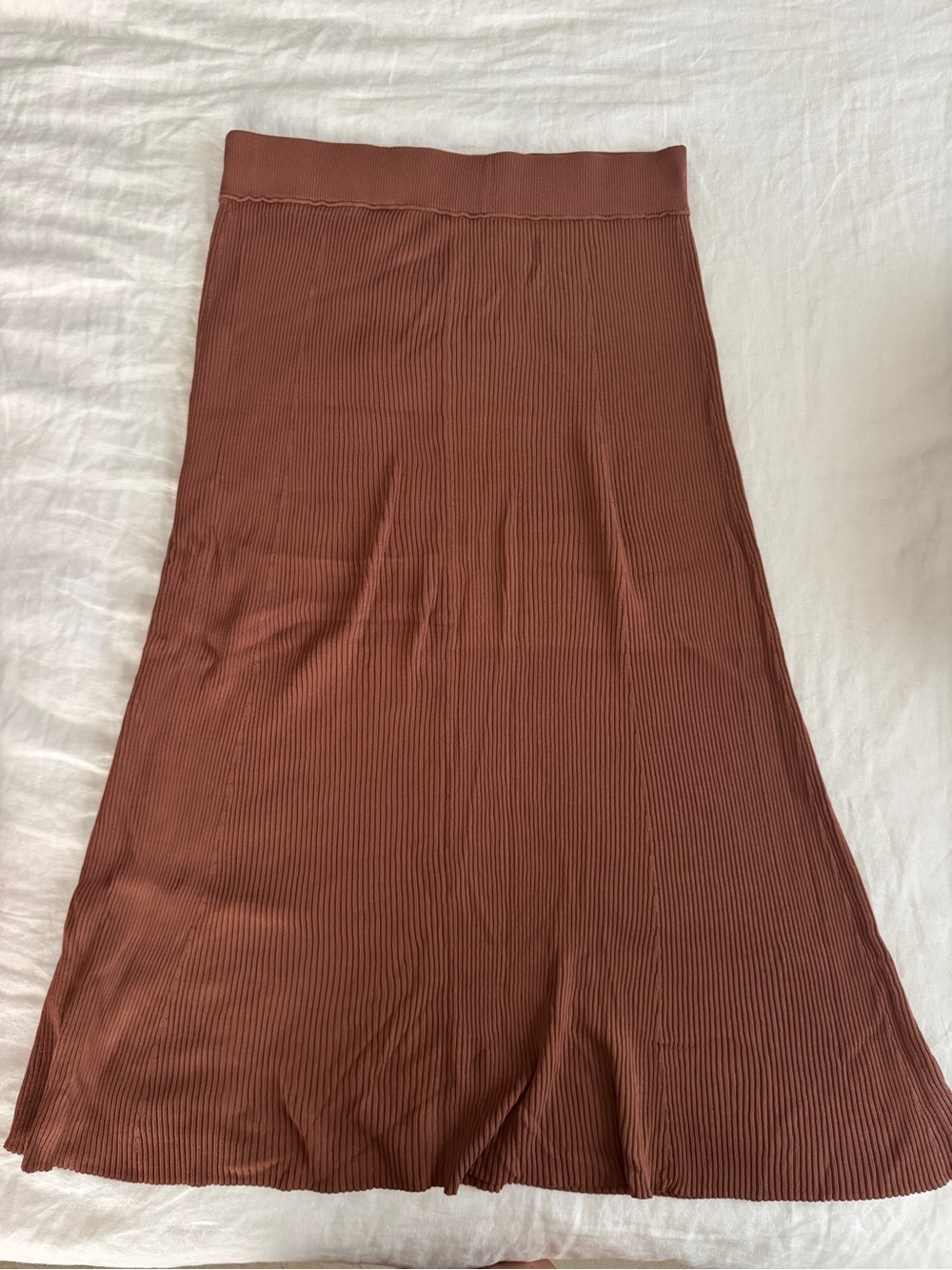 Everlane - The Ribbed Knit Skirt